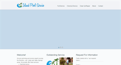 Desktop Screenshot of islandpoolservice.net