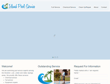Tablet Screenshot of islandpoolservice.net